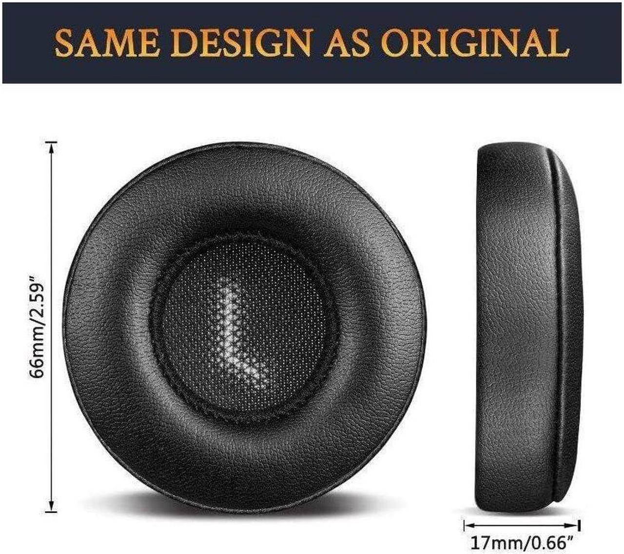 Alt view image 6 of 7 - original E35 E45bt Ear Pads - for JBL E35 E45bt E45 Bluetooth Wireless Headphone, Softer Leather,High-Density Noise Cancelling Foam (Black)