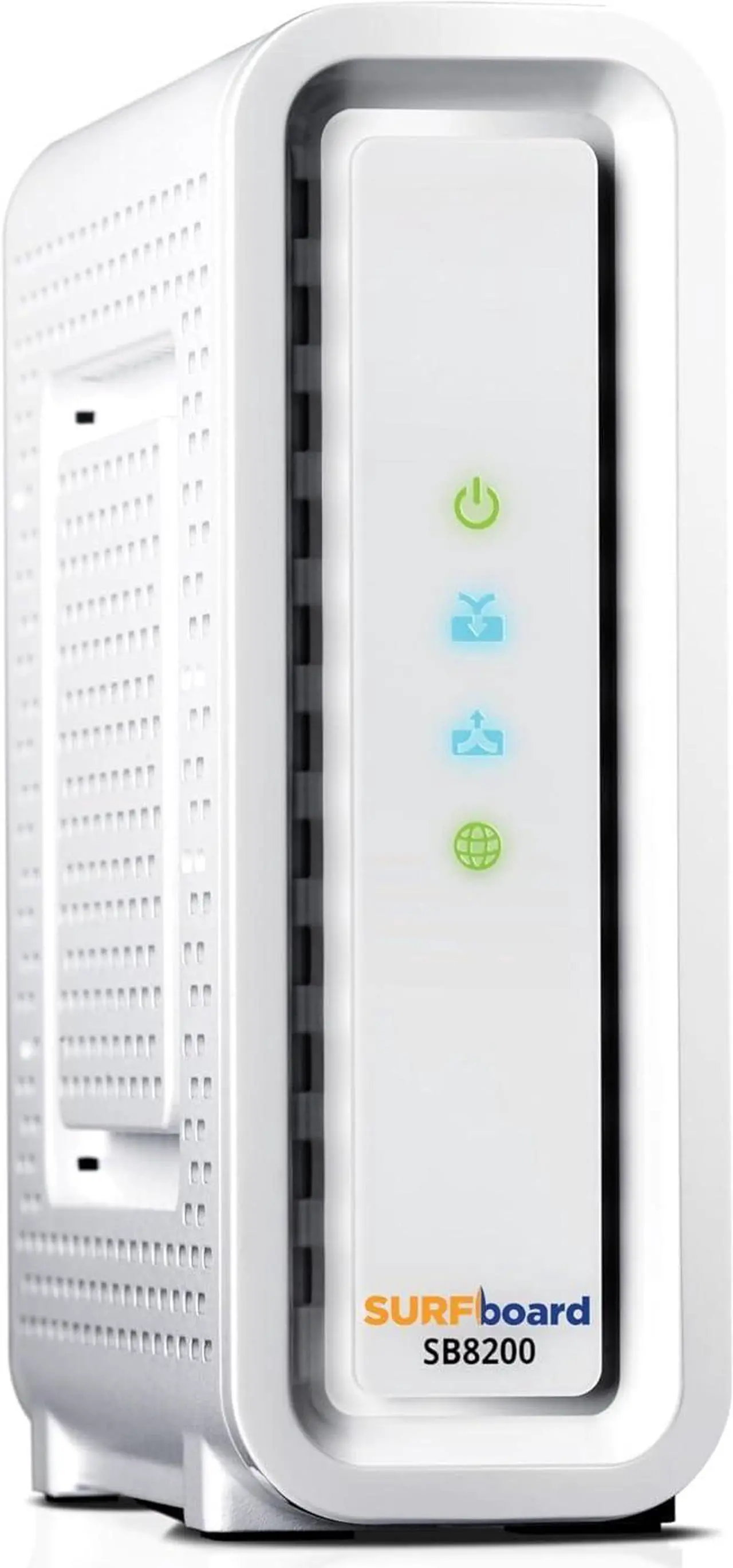 Main image of SB8200 Cable Modem Surface Fast DOCSIS 3.1, Approved for Comcast Xfinity, Cox, Charter Spectrum, & More 1Gbps Internets Speed 4 OFDM Channels 2X Lan Port