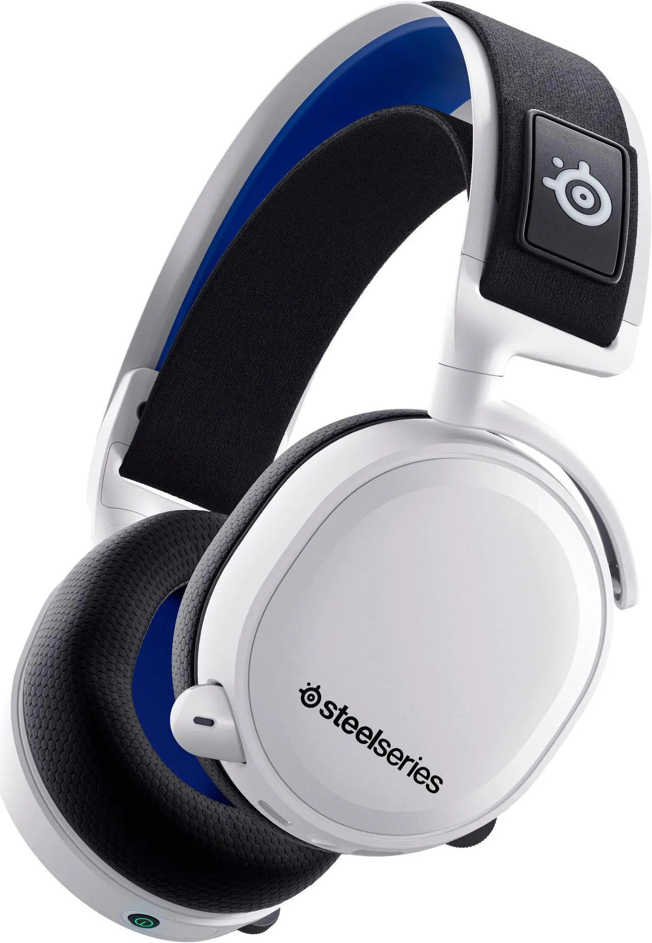 Main image of SteelSeries Arctis 7P+ Wireless Gaming Headset  Lossless 2.4 GHz  30 Hour Battery Life  USB-C  3D Audio  for PS5, PS4, PC, Mac, Android and Switch - White
