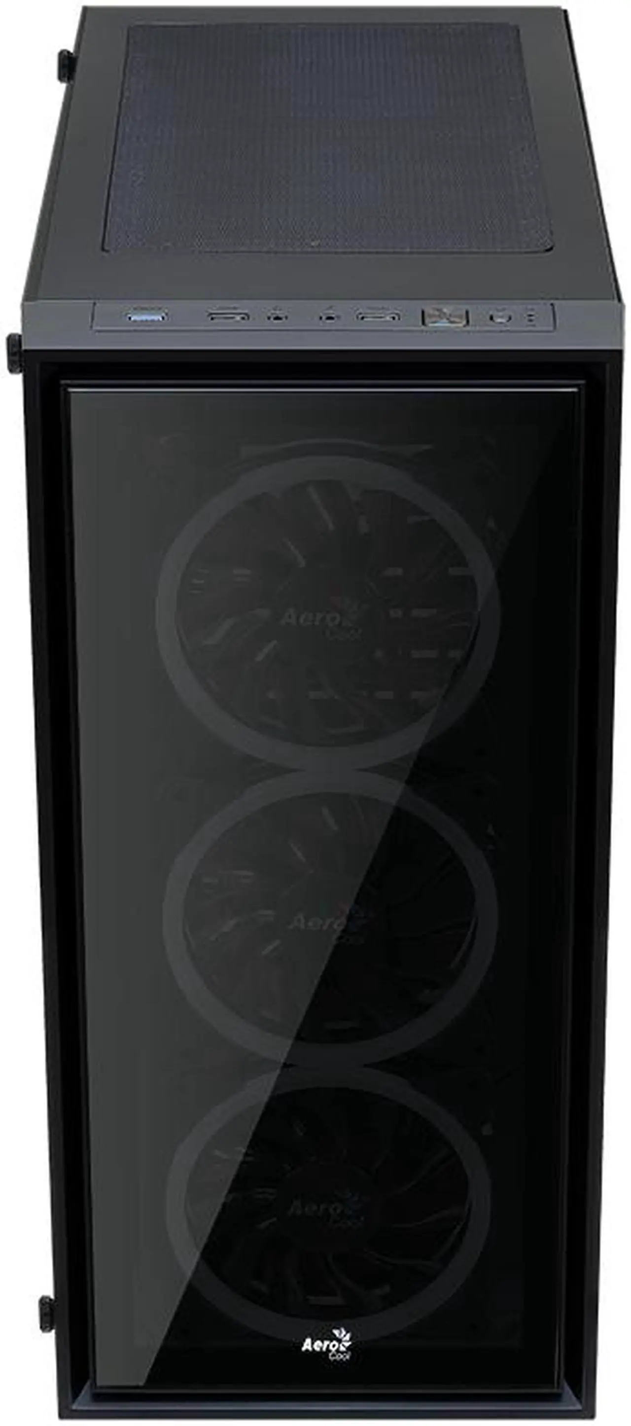 Alt view image 2 of 8 - AeroCool Quartz-REVO RGB ready Tempered Glass Mid Tower case