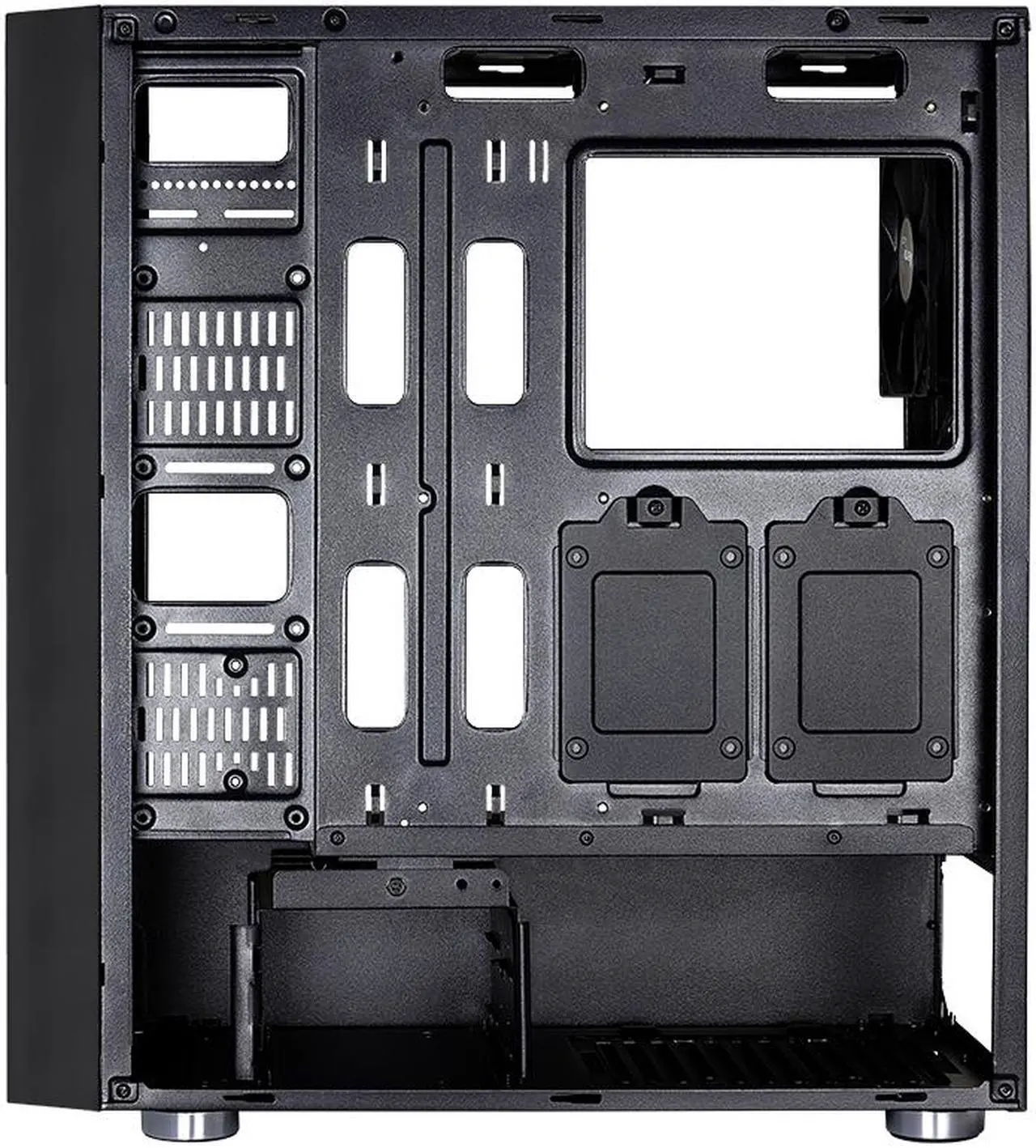 Alt view image 4 of 8 - AeroCool Quartz-REVO RGB ready Tempered Glass Mid Tower case