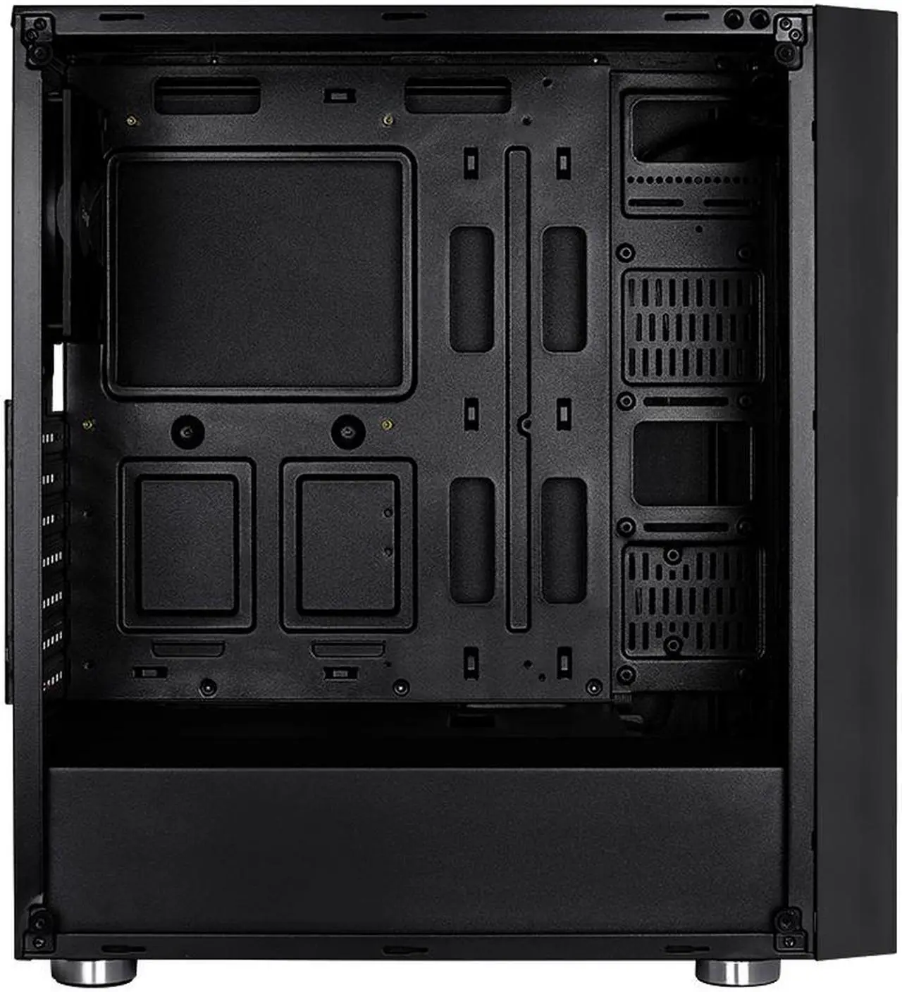 Alt view image 5 of 8 - AeroCool Quartz-REVO RGB ready Tempered Glass Mid Tower case