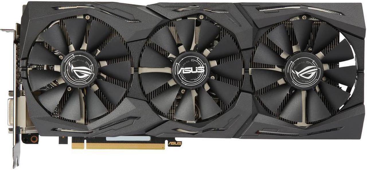 Alt view image 5 of 6 - BIG SALE NEW ROG GeForce GTX 1070 Ti ROG-STRIX-GTX1070TI-A8G-GAMING 8GB 256-Bit GDDR5 PCI Express 3.0 HDCP Ready SLI Support Video Card