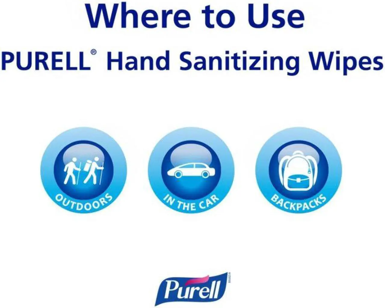 Alt view image 12 of 20 - Gojo 911112CT Premoistened Sanitizing Wipes, Cloth, 5.78 in. x 7 in., 100-Canister, 12 Canisters-CT
