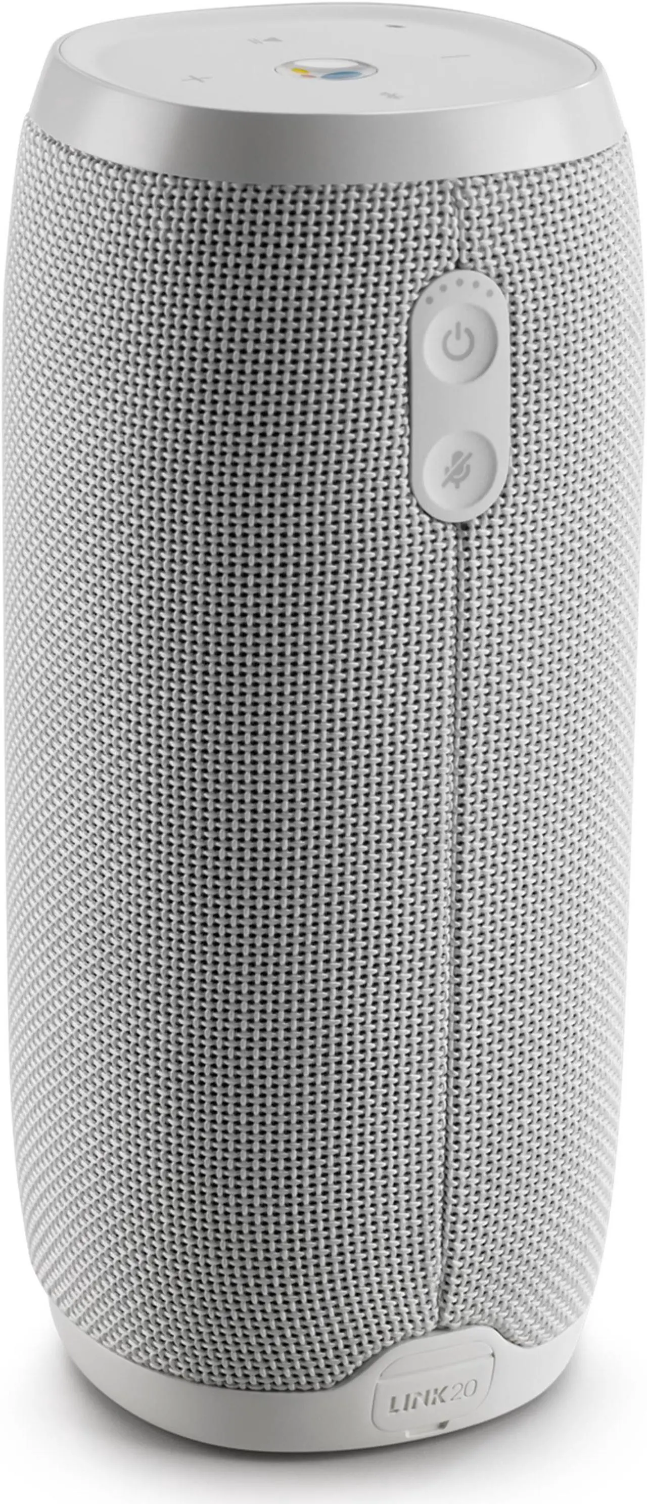 Alt view image 9 of 13 - JBL Link 20 Voice-Activated Portable Speaker  (White)