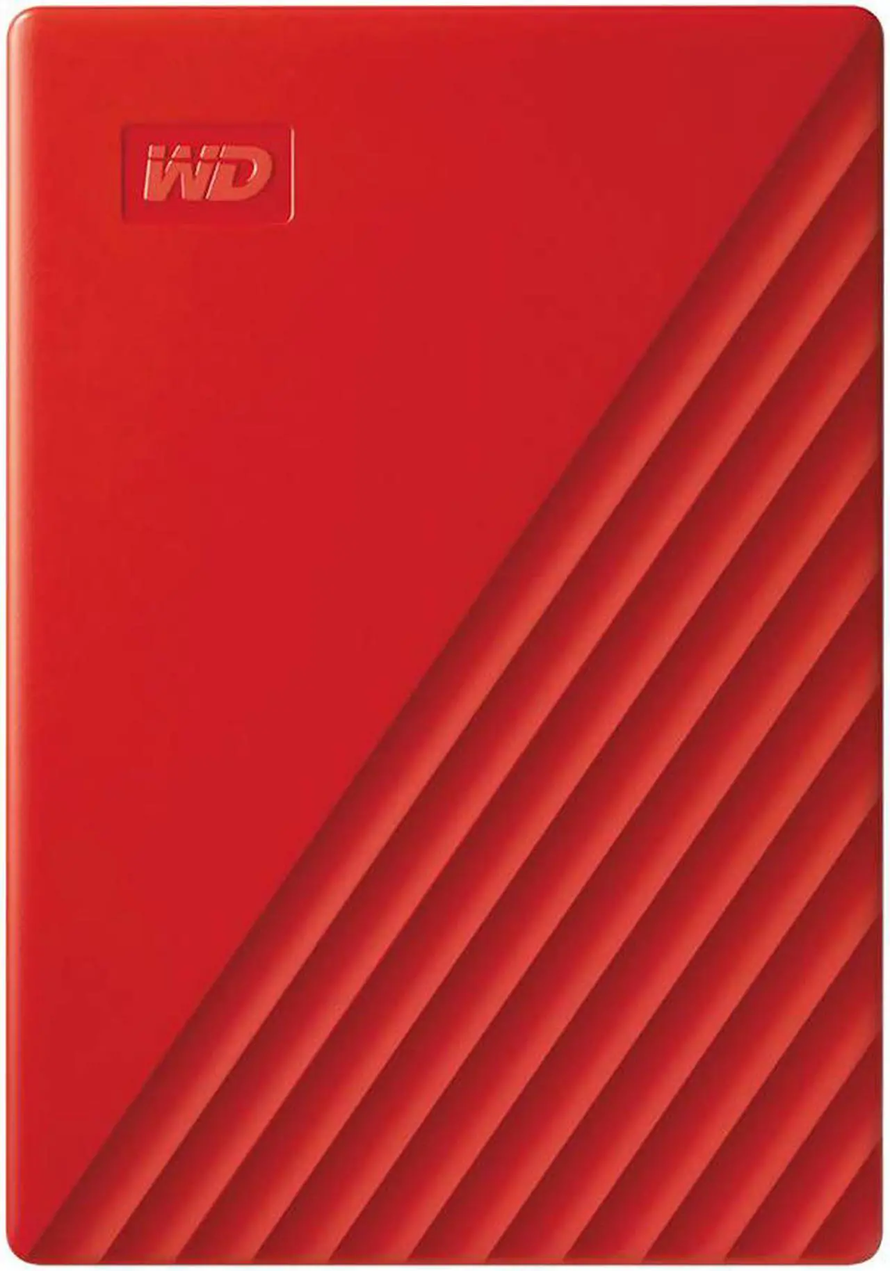Main image of WD 5TB My Passport Portable Storage USB 3.2 Gen 1 - Red - WDBPKJ0050BRD-WESN