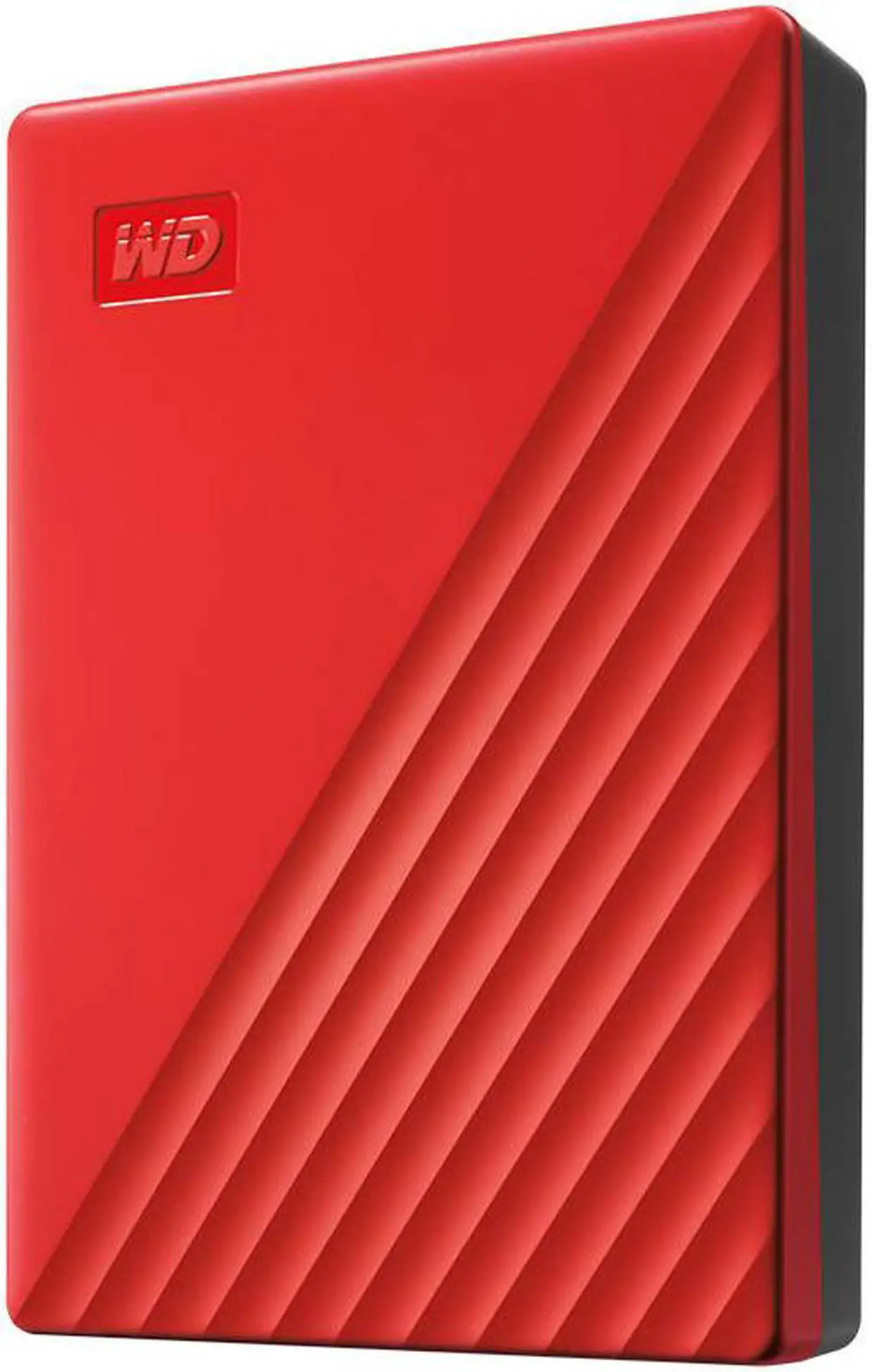 Alt view image 2 of 13 - WD 5TB My Passport Portable Storage USB 3.2 Gen 1 - Red - WDBPKJ0050BRD-WESN