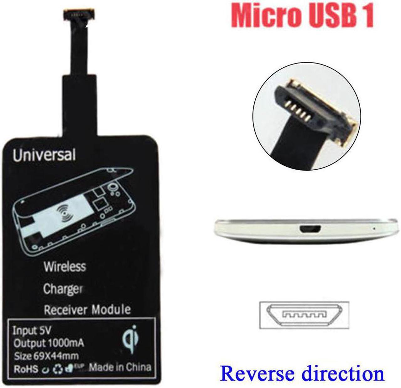 Alt view image 4 of 5 - Wireless Charger Adapter Charging Receiver For Phone  Android DC5V1.5A
