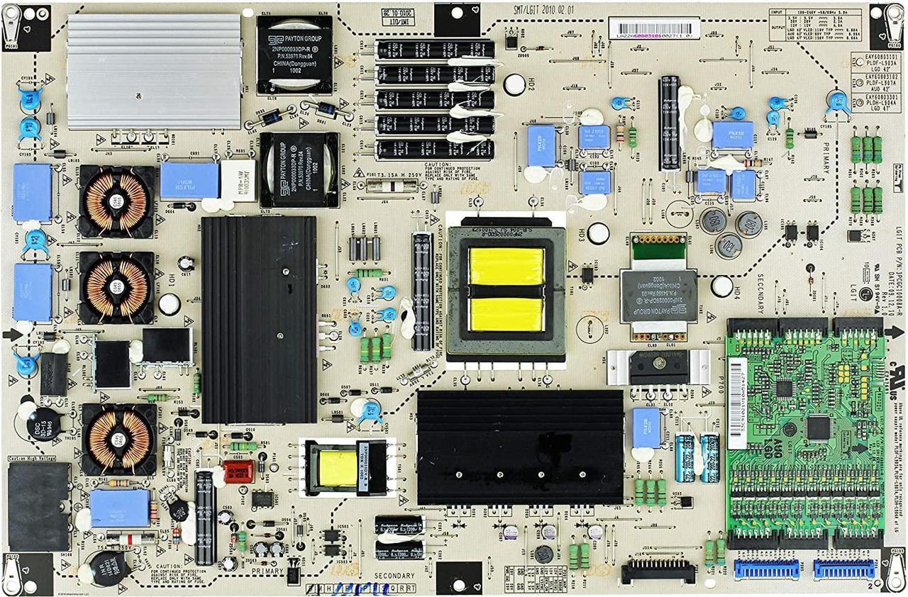 Good test power supply board for 42LE7500-CB 42LE5300-CA 3PCGC10008A-R EAY60803101 PLDF-L903A