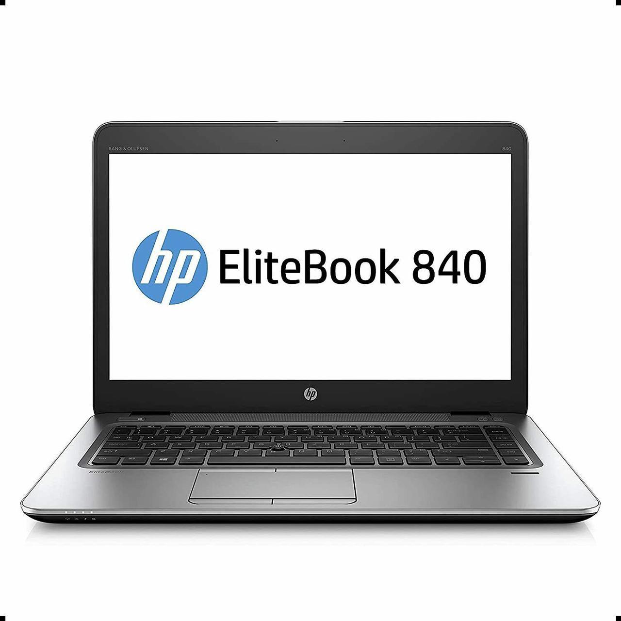 Hp Elitebook 840 G3 Business Laptop, 14" HD (1366 x 768), Intel 6th Gen Core i5-6300U, 8GB RAM, 128 GB SSD, Windows 10 Pro