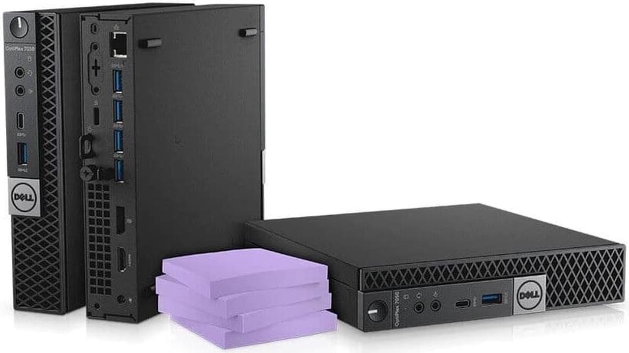 Main image of Dell OptiPlex 7050 Micro Form Factor (MFF) Desktop, Intel Core i5-6600T, 16GB RAM, 512GB SSD, Windows 10 Pro