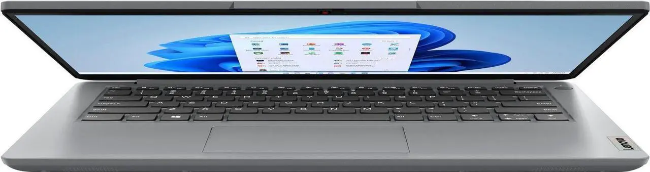 Alt view image 6 of 7 - Lenovo ideapad 1 Laptop, 14" HD (1366 x 768), Non-Touch, Intel Celeron N4020, 4GB Ram, 128 GB eMMC + 128GB SSD, Windows 11 S