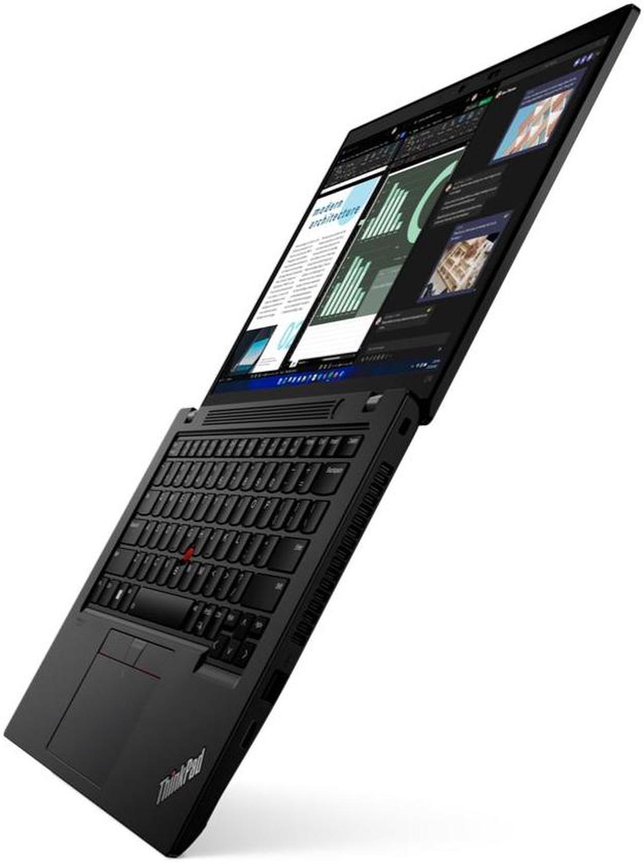 Alt view image 4 of 7 - Lenovo Thinkpad L14 Gen 3 Business Laptop, 14.0" FHD (1920 x 1080) Touchscreen, AMD Ryzen 5 PRO 5675U, 32GB SODIMM RAM, 1TB SSD, Windows 10 Pro