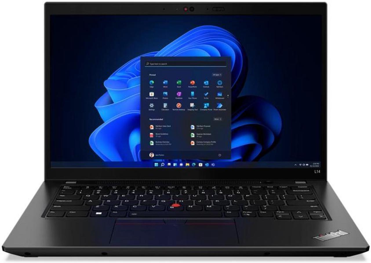 Alt view image 2 of 7 - Lenovo Thinkpad L14 Gen 3 Business Laptop, 14.0" FHD (1920 x 1080) Touchscreen, AMD Ryzen 5 PRO 5675U, 32GB SODIMM RAM, 1TB SSD, Windows 10 Pro
