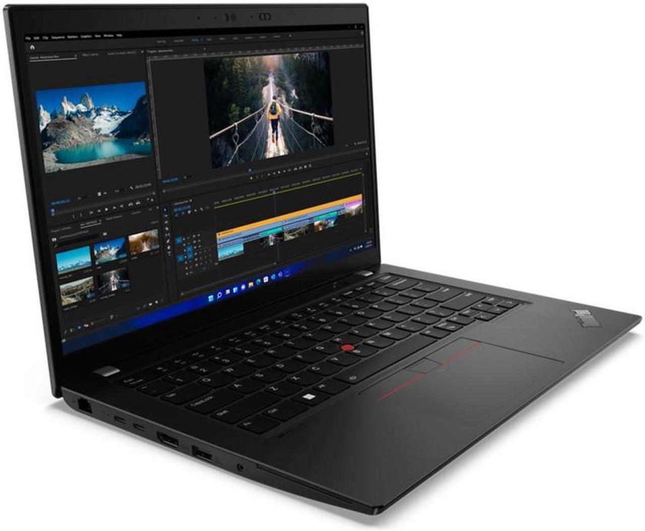 Alt view image 3 of 7 - Lenovo Thinkpad L14 Gen 3 Business Laptop, 14.0" FHD (1920 x 1080) Touchscreen, AMD Ryzen 5 PRO 5675U, 32GB SODIMM RAM, 1TB SSD, Windows 10 Pro