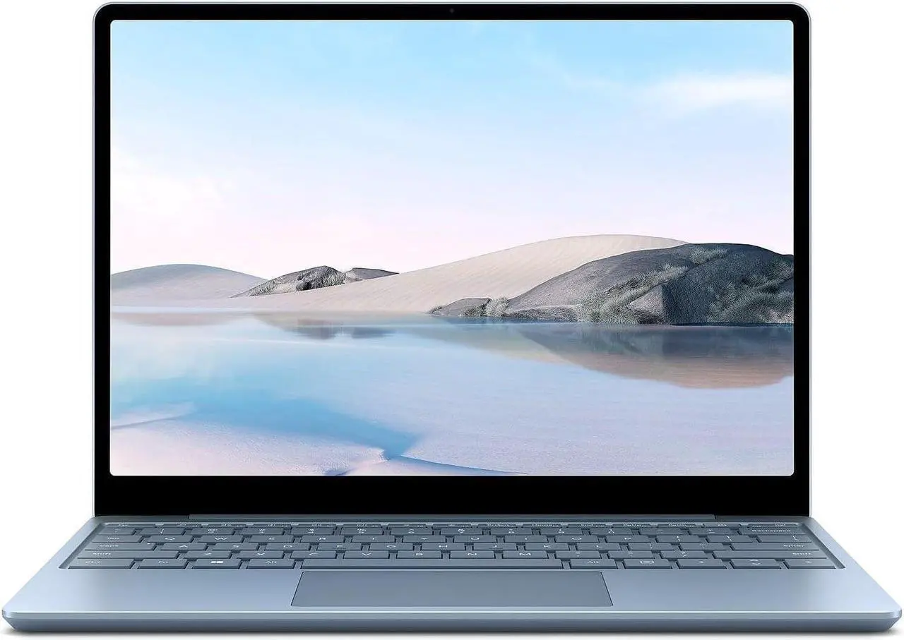 Main image of Microsoft Surface Laptop Go Laptop, 12.3 HD PixelSense (1536 x 1024), Touchscreen, 10th Gen Intel Core i5-1035G1, 8GB LPRAMx Ram, 128GB SSD, Windows 10 S