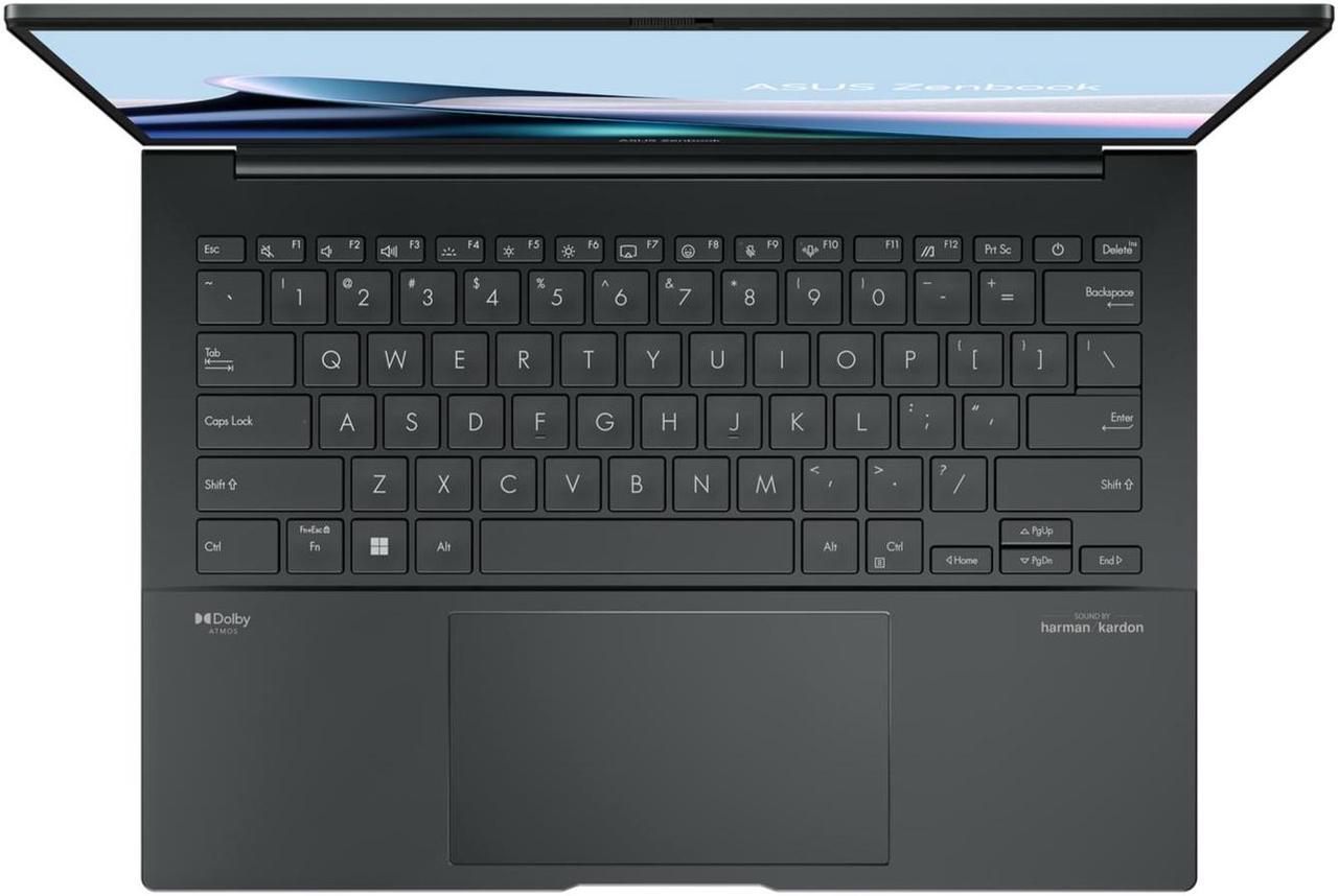 Alt view image 4 of 6 - ASUS Zenbook 14 OLED Laptop, 14" WUXGA (1920 x 1200) Touchscreen, Intel Core Ultra 5 125H, 8GB Ram, 512GB SSD, Windows 11