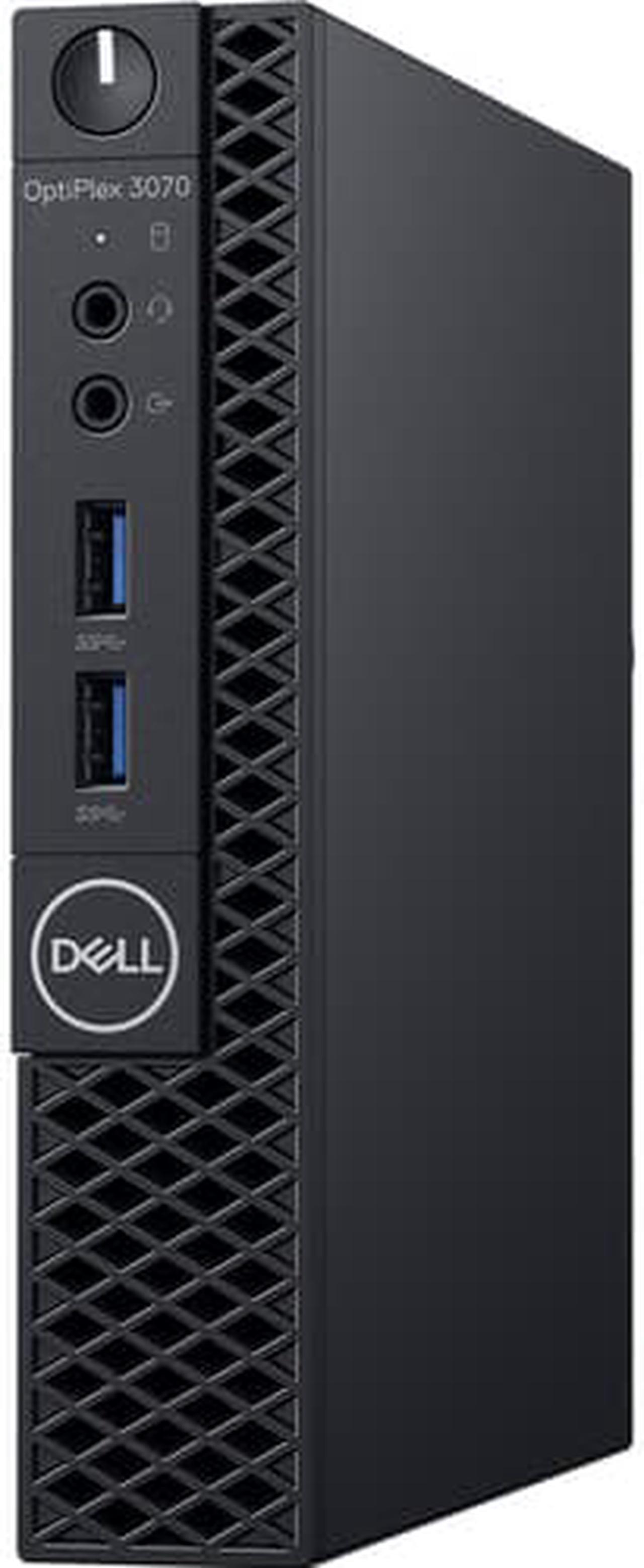 Alt view image 2 of 4 - Dell Optiplex 3070 Micro Micro Tower Desktop, Intel Core 9th Gen i5-9500T, 8GB RAM, 128GB Class 35 SSD, Windows 10 Pro