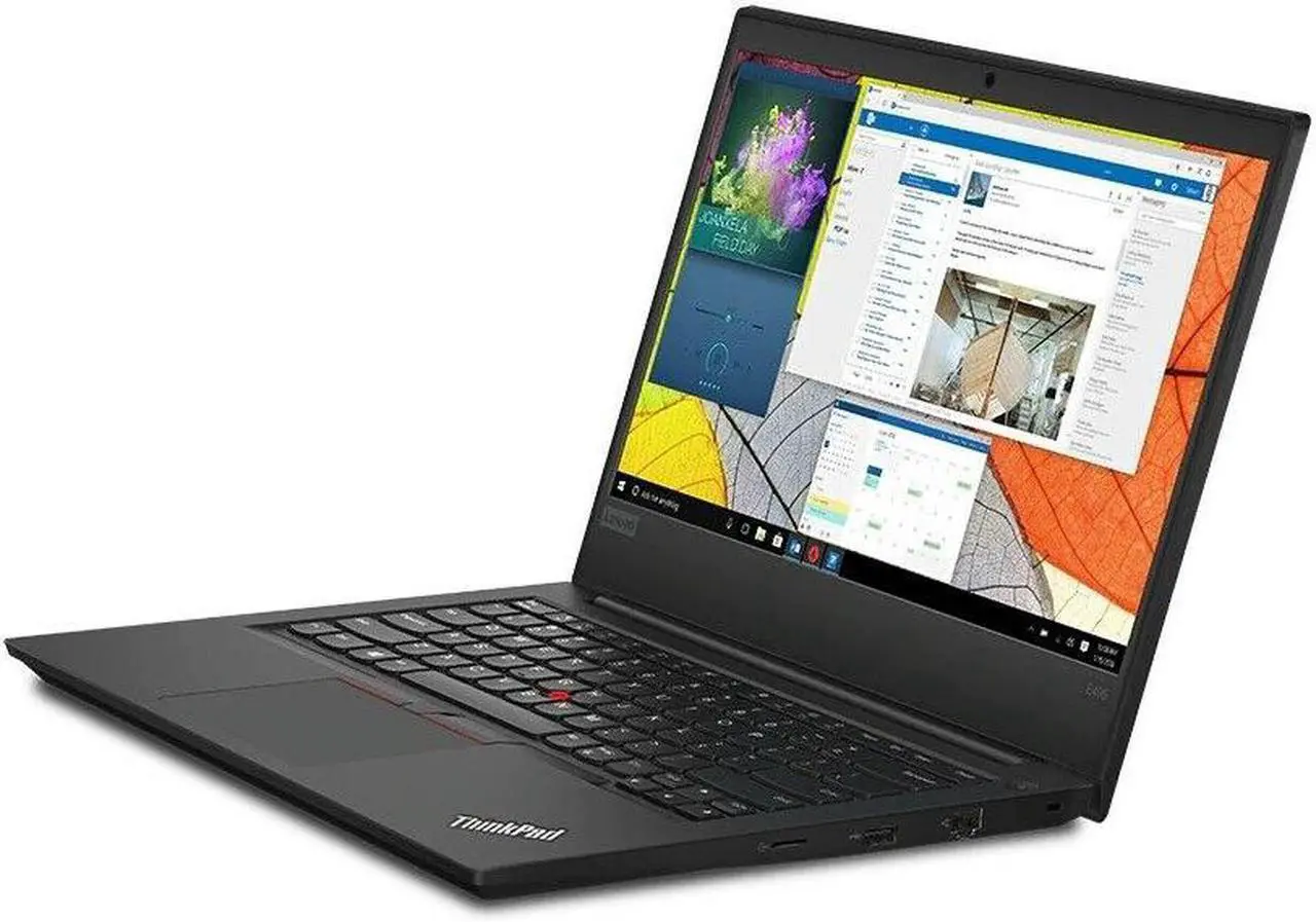 Main image of Lenovo ThinkPad E495 Laptop, 14.0" FHD (1920x1080), AMD Ryzen 7 3700U, 8GB RAM, 256GB SSD 2242, Win 10 Pro