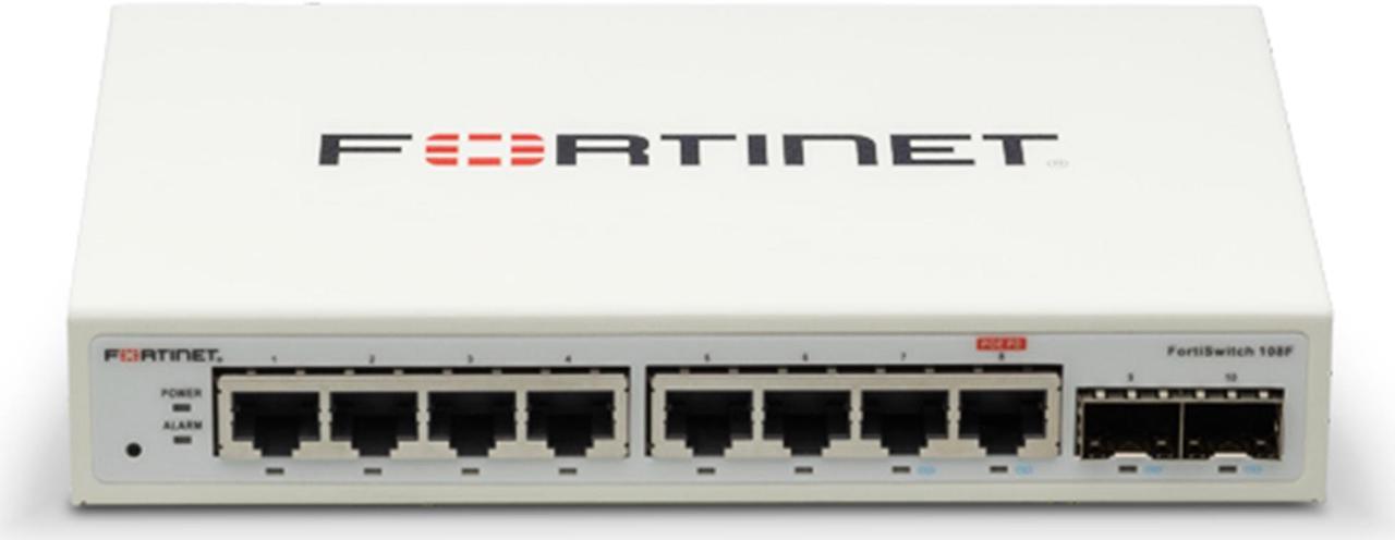 Fortinet FortiSwitch FS-108F Switch Network Gigabit Ethernet 8 port 2 x Ge SFP