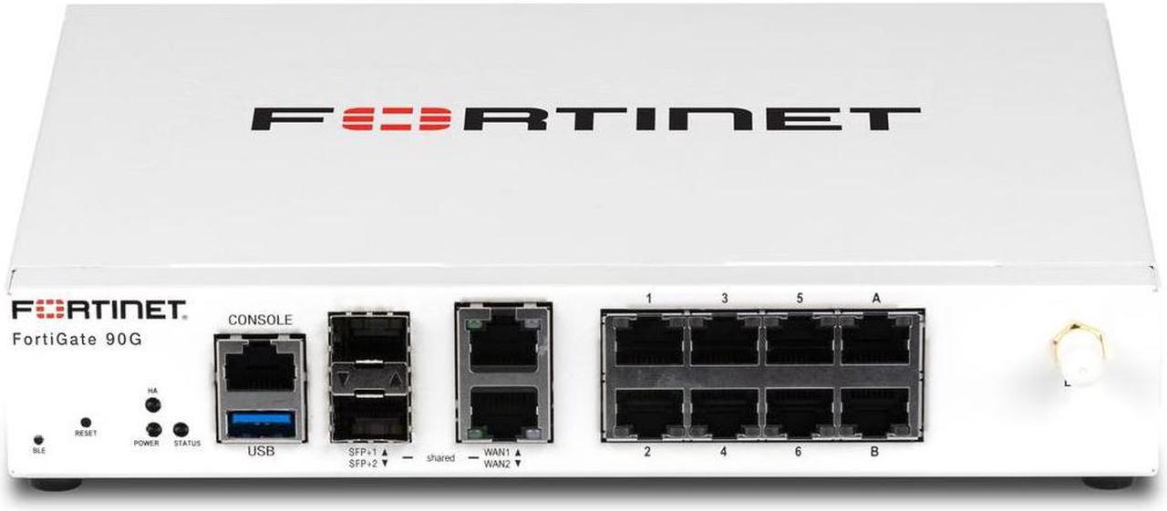 Fortinet FortiGate FG-90G 8 x GE RJ45 ports 2 x10GE RJ45 SFP+ shared media WAN