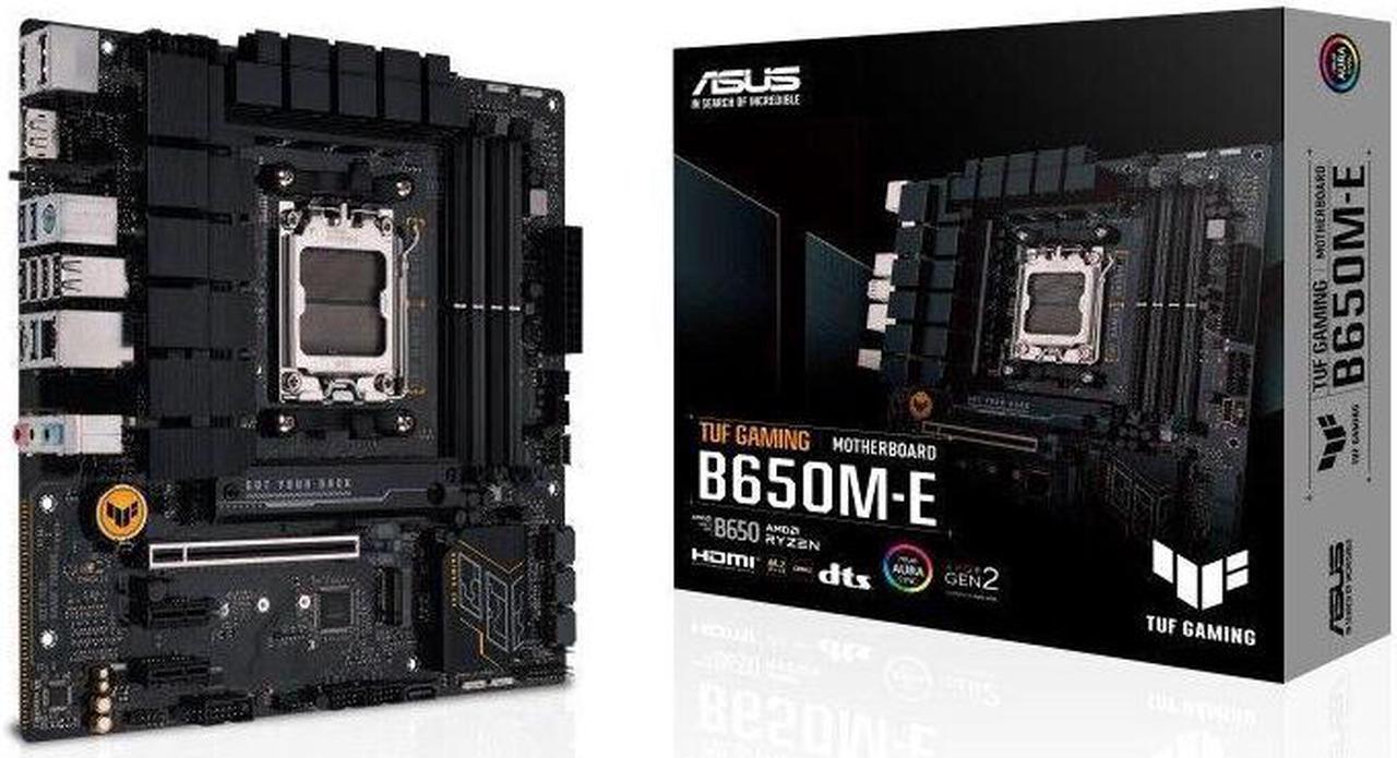 Asus TUF GAMING B650M-E AMD B650 Socket AM5 micro ATX Motherboard 4x DIMM