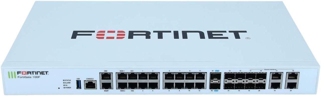 Alt view image 3 of 3 - Fortinet FortiGate Firewall FG-100F-BDL-809-12 with 1 year FortiCare enterprise license