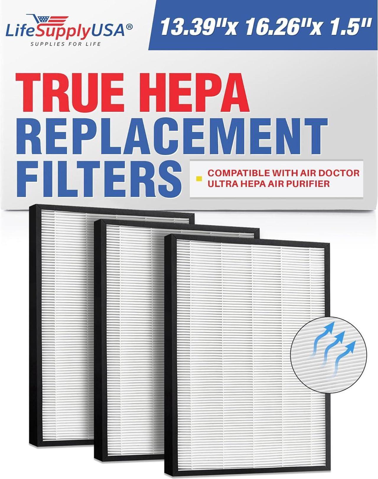 Replacement HEPA Filter fits AIR Doctor Ultra HEPA Air Purifier