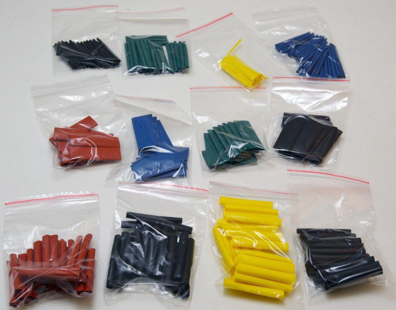 Main image of 280pcs 8 Size Assortment Ratio 2:1 Heat Shrink Tubing Tube Sleeving Wrap Kit