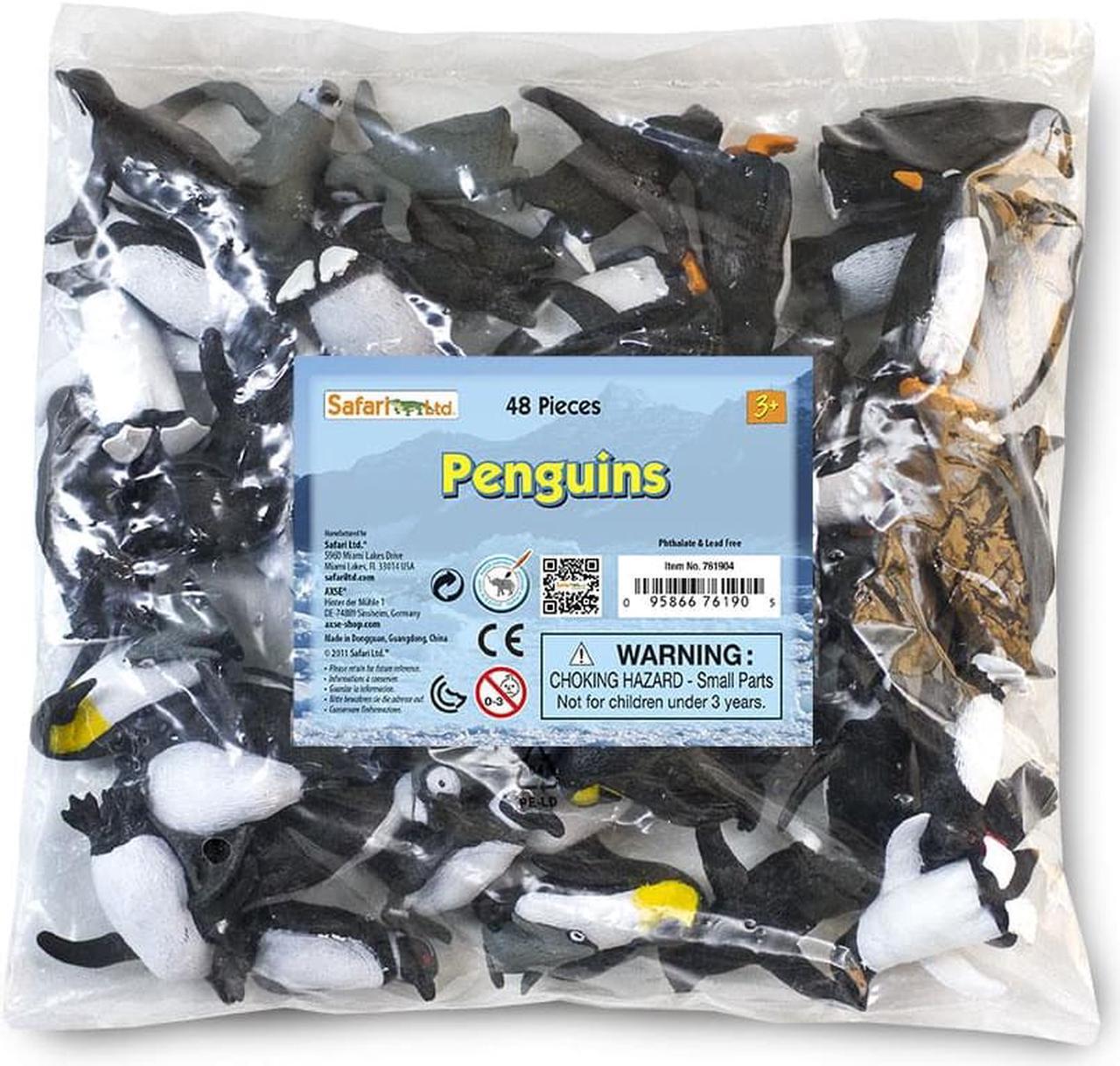 Alt view image 3 of 8 - Penguins Bulk Bag Mini Figures Safari Ltd