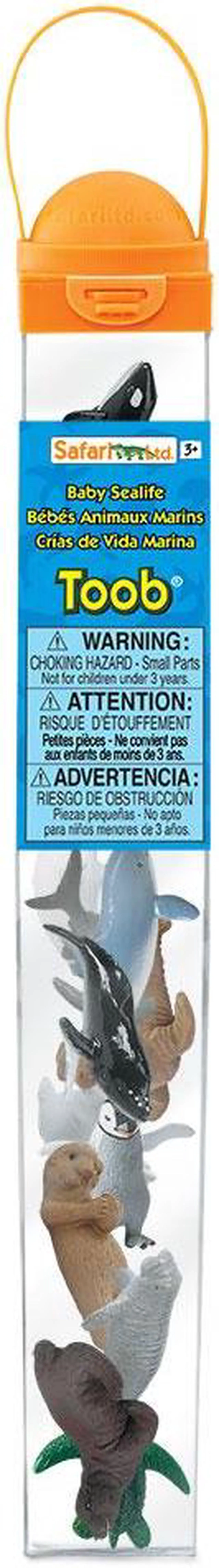 Alt view image 8 of 14 - Plastic Miniatures In Toobs-Baby Sealife