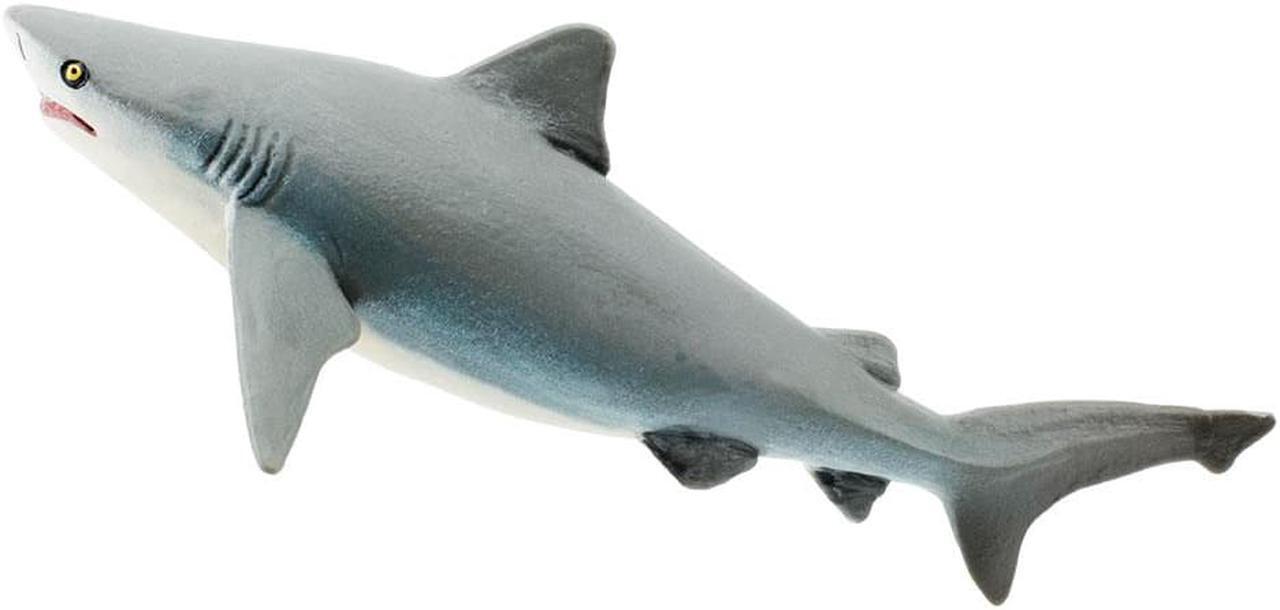 Alt view image 3 of 9 - Wild Safari Sea Life Bull Shark Safari Ltd Animal Educational Toy Figure