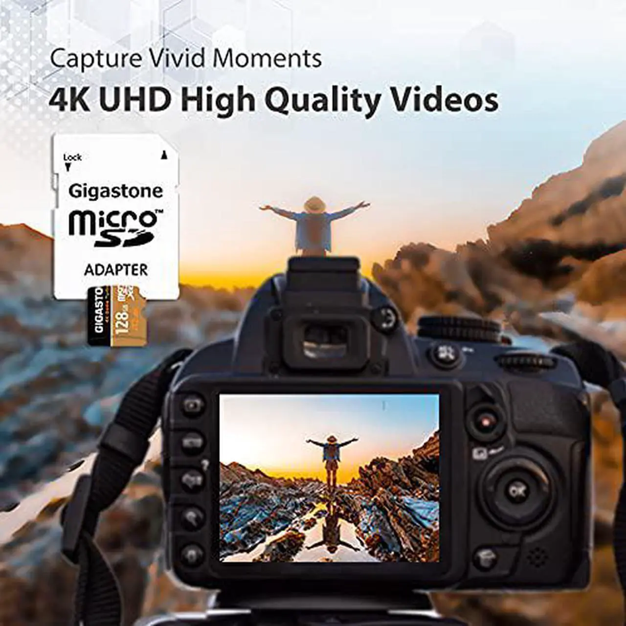 Alt view image 5 of 6 - [5-Yrs Free Data Recovery] Gigastone 512GB Micro SD Card, 4K Game Turbo, MicroSDXC Memory Card for Nintendo-Switch, GoPro, Action Camera, DJI, UHD Video, R/W up to 100/60 MB/s, UHS-I U3 A2 V30 C10
