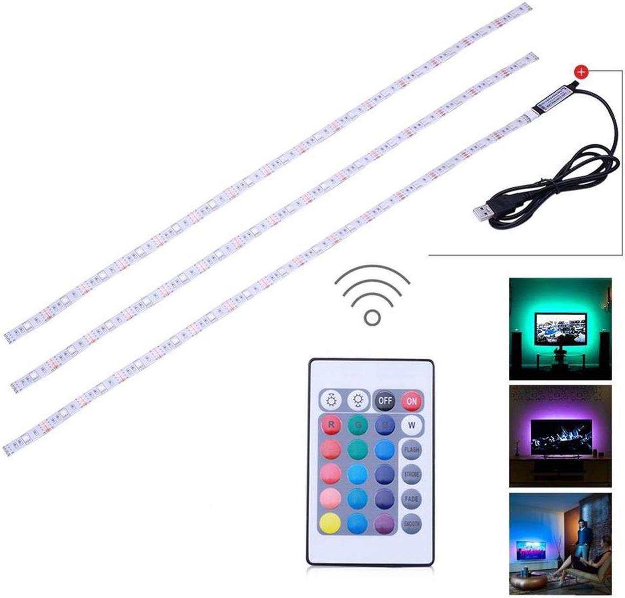 Alt view image 4 of 6 - Strip Light RGB 2M/78.74 INCH LED TV Backlight Strip Light USB Bias Monitor Lighting