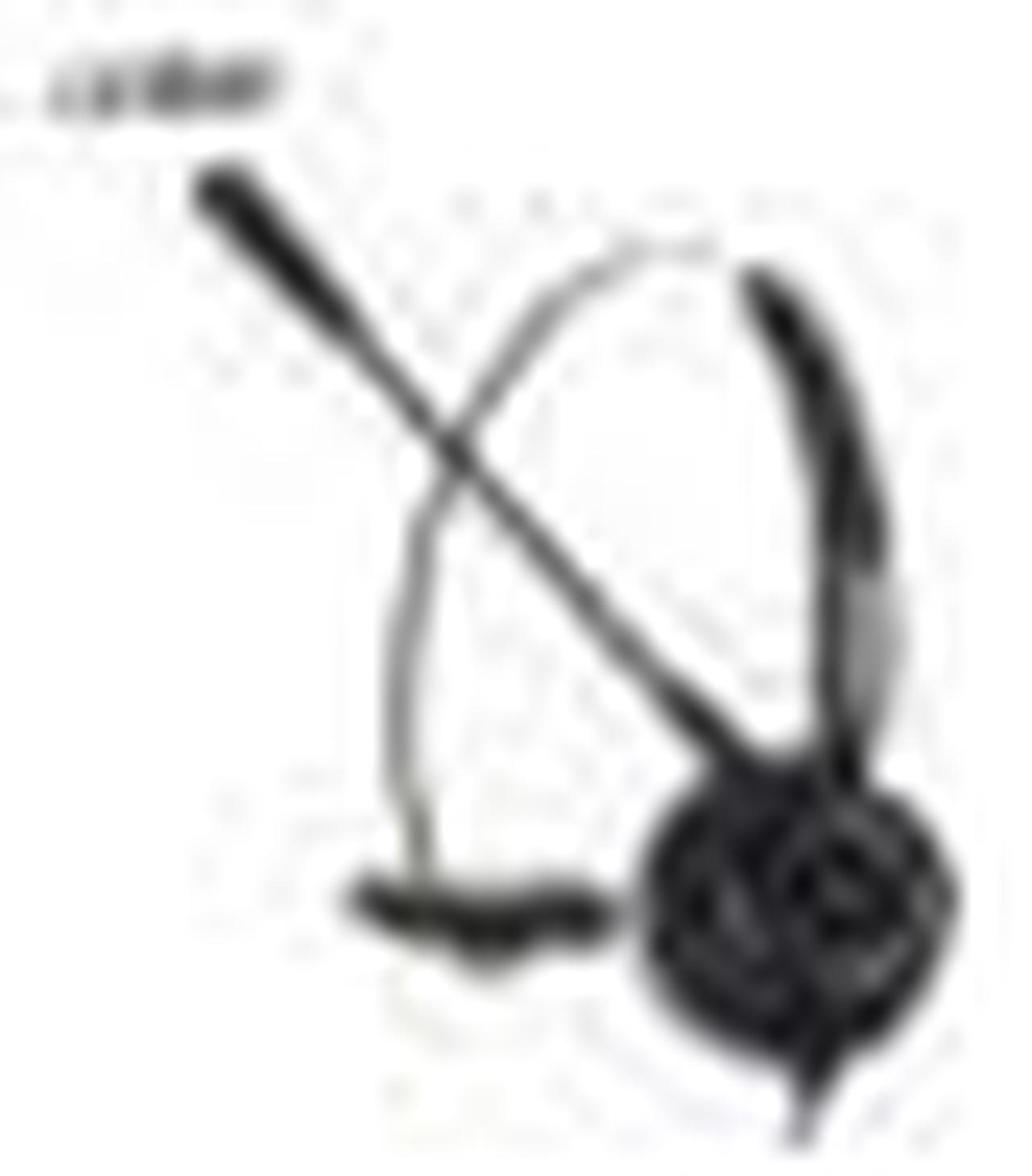 LEORY Call Center Noise Cancelling Monaural Headset Headphone with Mic Office Call Center Operator Headset