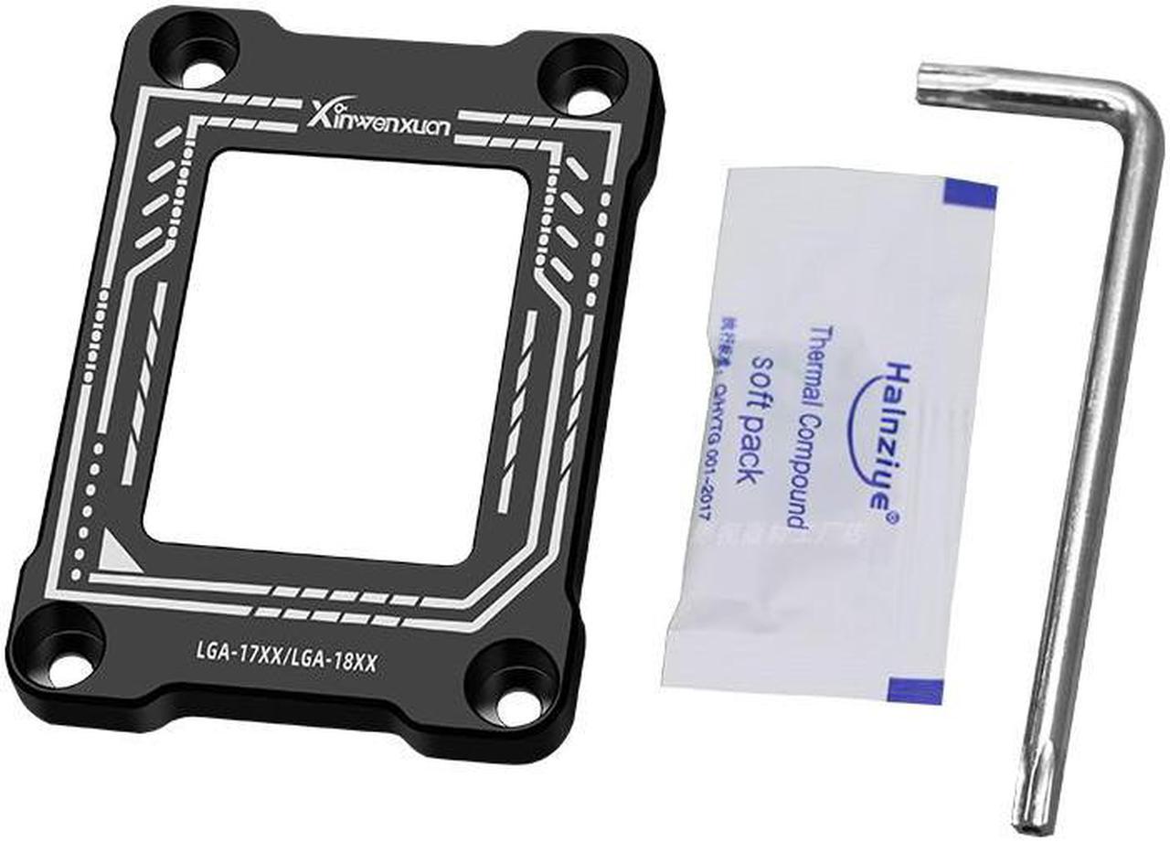 CPU Fixing Buckle for LGA17XX/LGA18XX-BCF 12 Gen 1700 Bending Correction Frame Buckle Anti-fall Aluminum Alloy Bracket