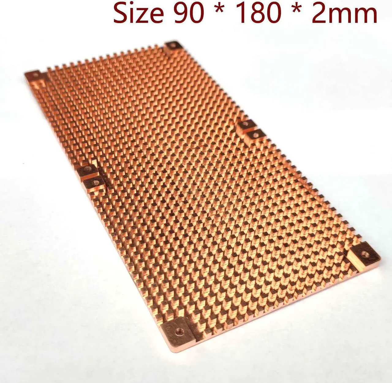 Main image of RTX 3060 3080 3090 Backplane Pure Copper Heat Sink Graphics Card Memory Auxiliary Radiator 90X180MM Thickness 2MM