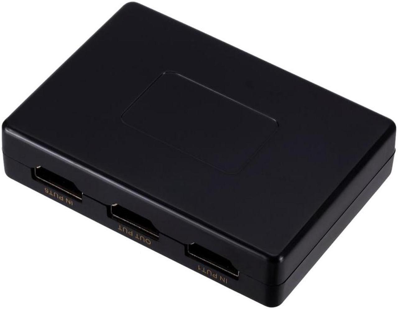 Alt view image 5 of 6 - 4K 5x1 HDMI-compatible Cable Splitter 1080P Video Switcher Adapter 5 Input 1 Output Port Hub for Xbox DVD HDTV PC Laptop TV