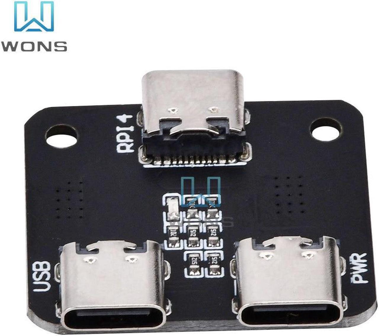 Alt view image 5 of 6 - USB/Power Splitter for Raspberry Pi BliKVM and PiKVM "KVM over IP" HDMI CSI Type-C Power Distributor Accessories