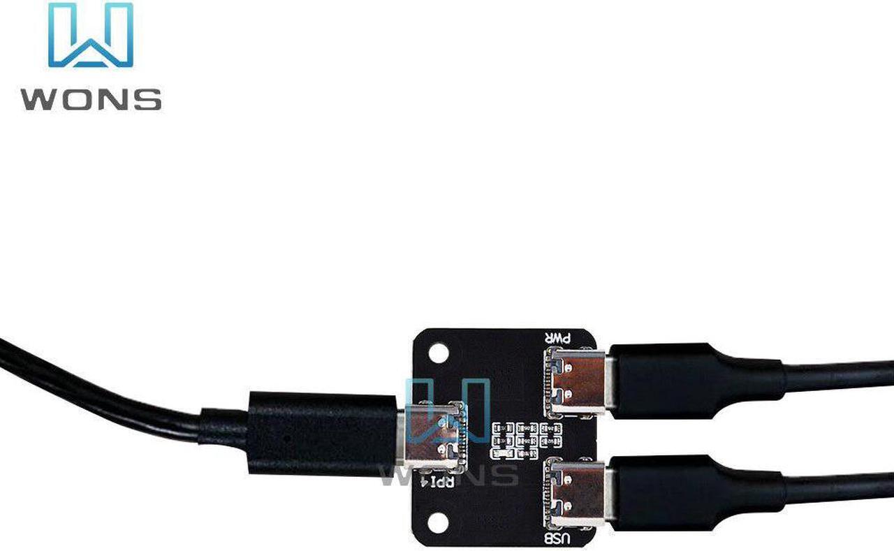 Alt view image 4 of 6 - USB/Power Splitter for Raspberry Pi BliKVM and PiKVM "KVM over IP" HDMI CSI Type-C Power Distributor Accessories