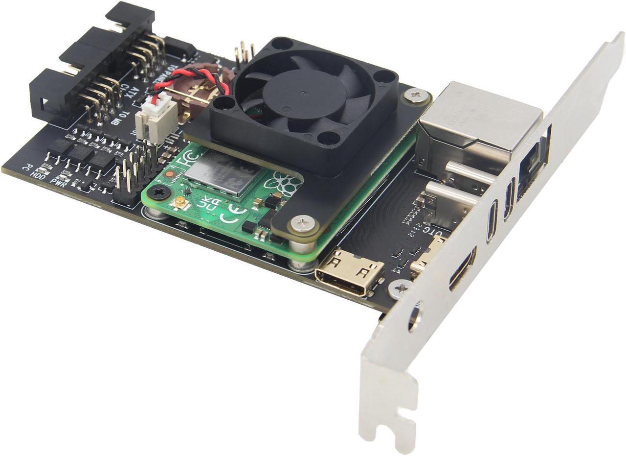 Alt view image 3 of 6 - PiKVM X650 KVM Over IP HDMI to CSI-2 Shield for Raspberry Pi CM4 Compatible with PiKVM V3 HAT