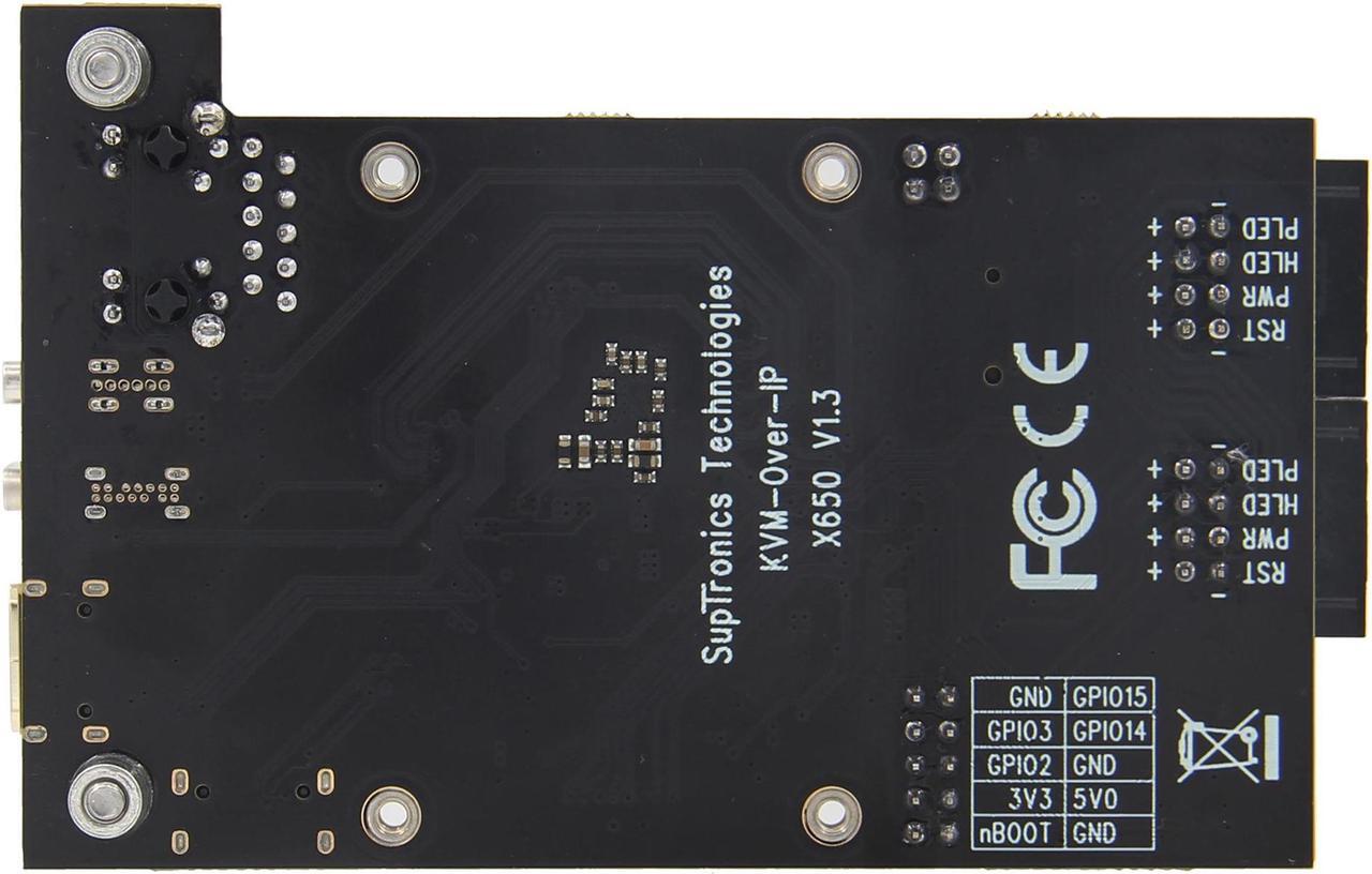 Alt view image 5 of 6 - PiKVM X650 KVM Over IP HDMI to CSI-2 Shield for Raspberry Pi CM4 Compatible with PiKVM V3 HAT