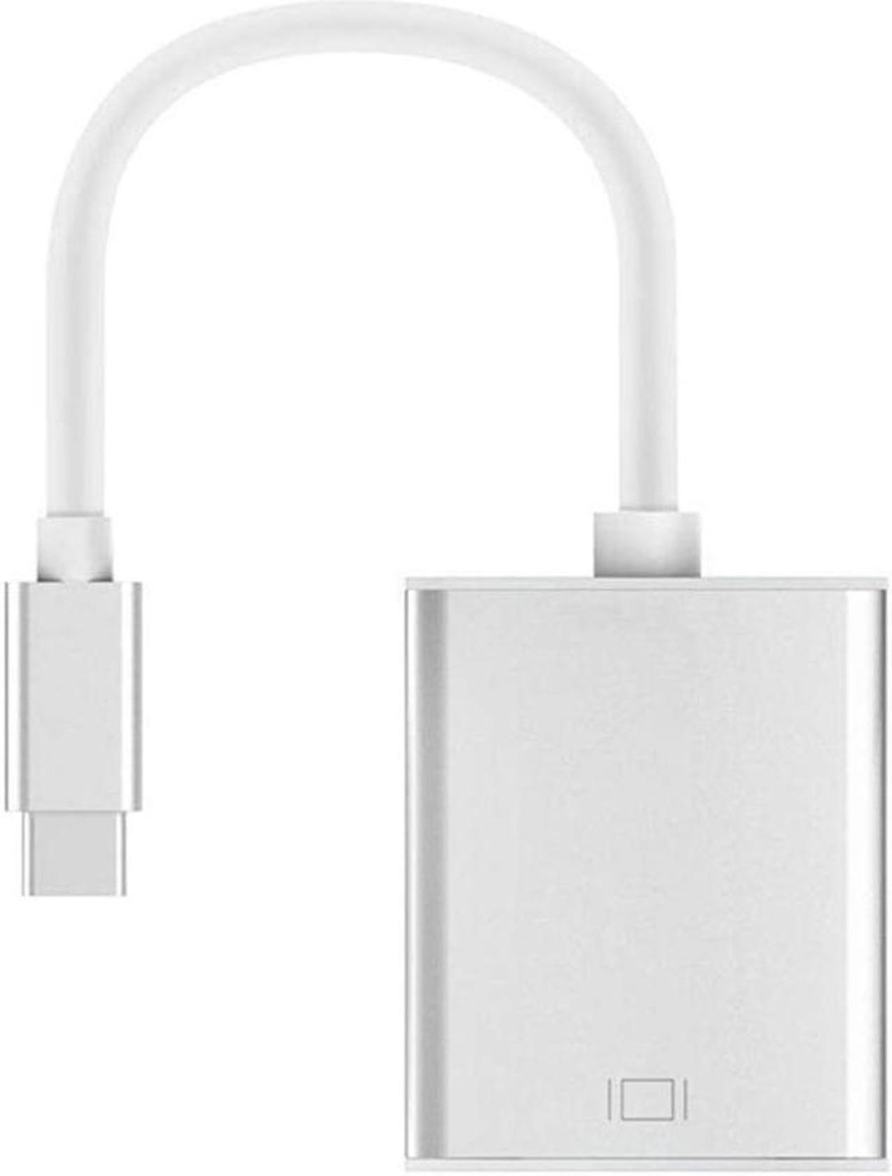 Alt view image 4 of 7 - USB-C to VGA Adapter, Bincolo USB 3.1 Type C (Thunderbolt 3) to VGA Converter Compatible with MacBook Pro, New MacBook, MacBook Air 2018, Dell XPS 13/15, Surface Book 2 and More
