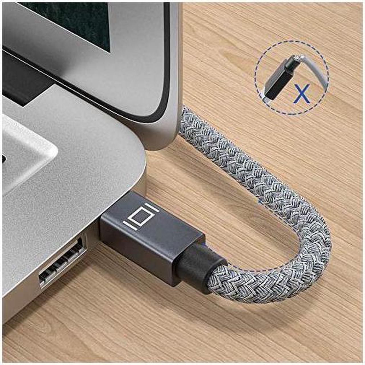 Alt view image 3 of 7 - Mini Displayport to Mini Displayport Cable 6FT/2M, 4K@60Hz (Not Thunderbolt 2) Mini Display Port to Mini DP Cord, for MacBook Pro/Air,iMac,Microsoft Surface Pro 3 4 5,ThinkPad,Lenovo