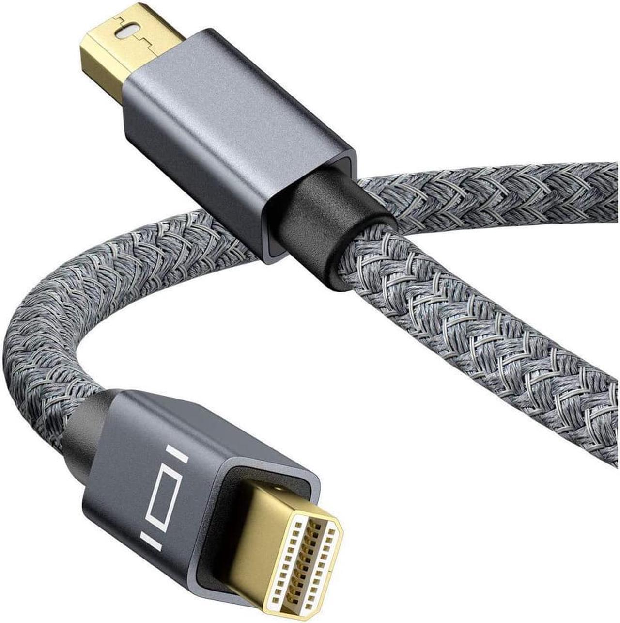 Main image of Mini Displayport to Mini Displayport Cable 6FT/2M, 4K@60Hz (Not Thunderbolt 2) Mini Display Port to Mini DP Cord, for MacBook Pro/Air,iMac,Microsoft Surface Pro 3 4 5,ThinkPad,Lenovo