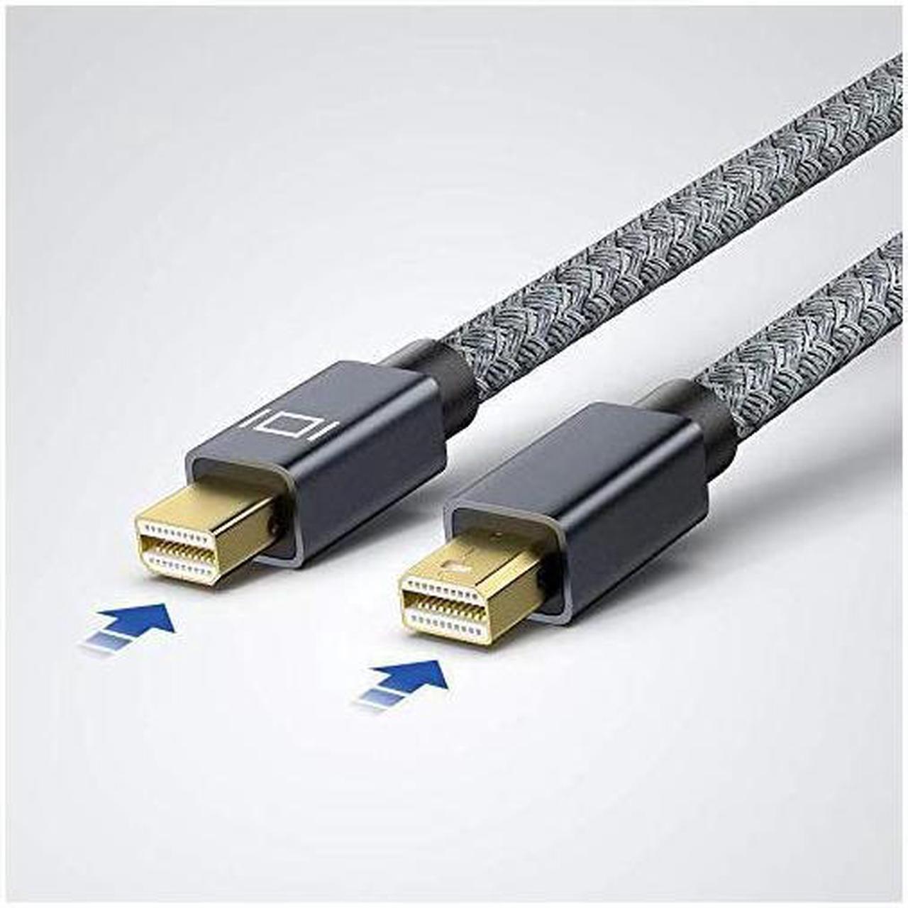 Alt view image 7 of 7 - Mini Displayport to Mini Displayport Cable 6FT/2M, 4K@60Hz (Not Thunderbolt 2) Mini Display Port to Mini DP Cord, for MacBook Pro/Air,iMac,Microsoft Surface Pro 3 4 5,ThinkPad,Lenovo