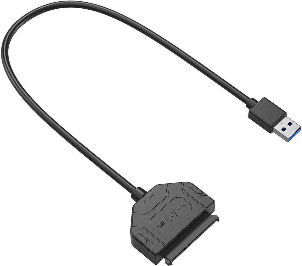 Alt view image 3 of 7 - SATA to USB 3.0 Adapter for 2.5" HDD Hard Drives, USB 3.0 to SATA Adapter Cable, Support UASP for 2.5 Inch SSD/HDD (SATA to USB A 3.0 Adapter)