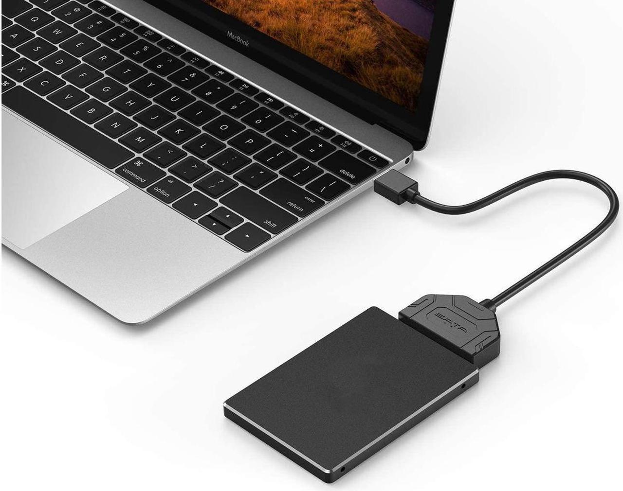 Alt view image 7 of 7 - SATA to USB 3.0 Adapter for 2.5" HDD Hard Drives, USB 3.0 to SATA Adapter Cable, Support UASP for 2.5 Inch SSD/HDD (SATA to USB A 3.0 Adapter)