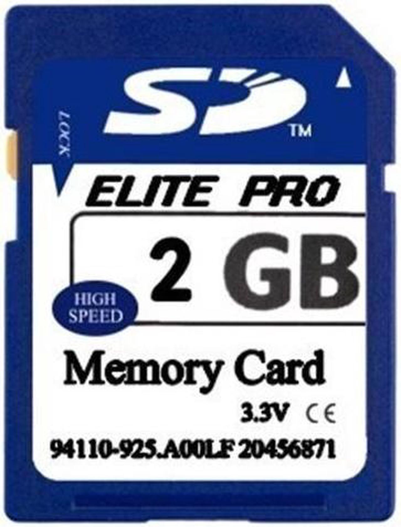 Lot 10pcs x High Speed 2GB SD Secure Digital Memory Card 2G 2 GB SDHC Card NEW