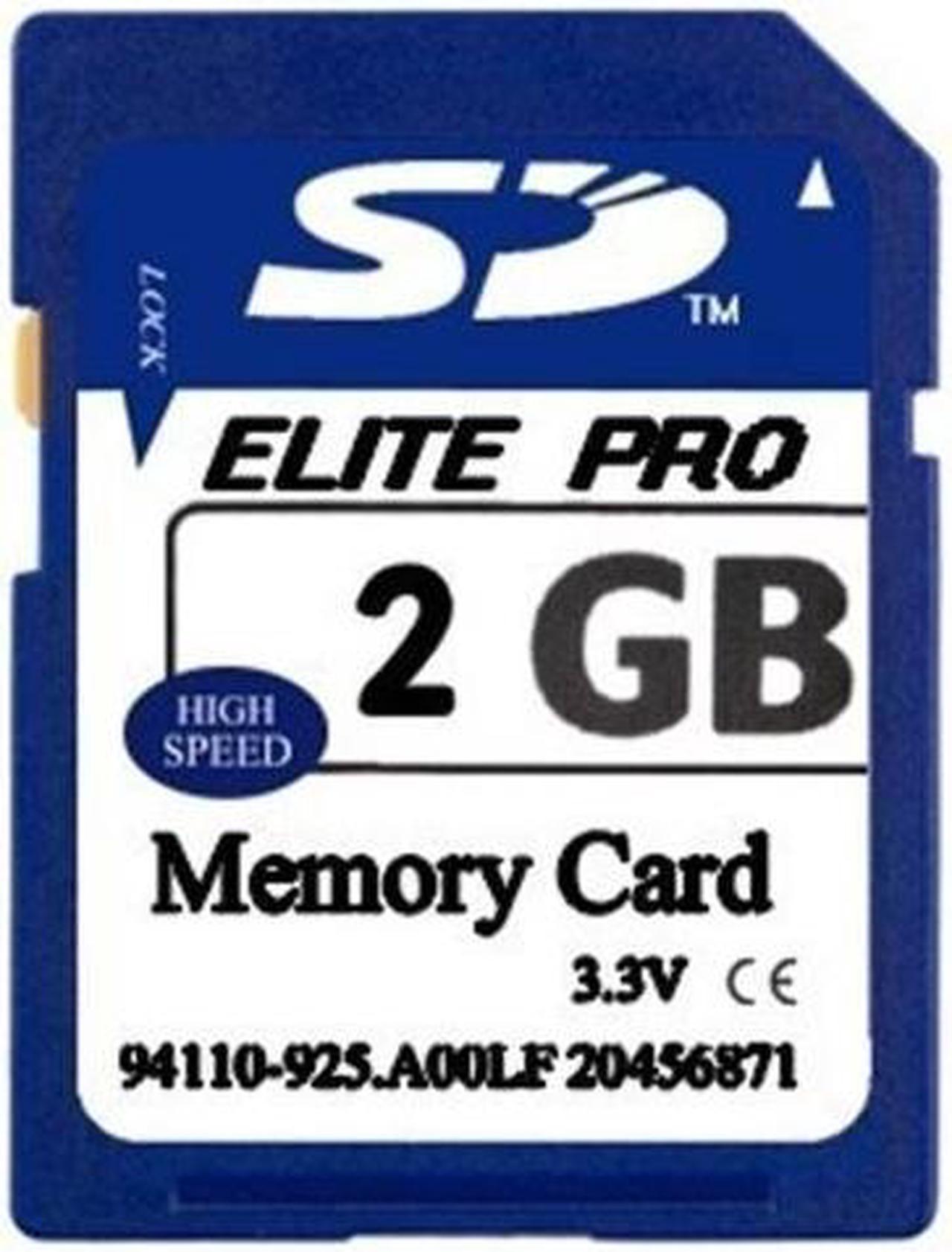 Lot 100pcs x High Speed 2GB SD Secure Digital Memory Card 2G 2 GB SDHC Card NEW